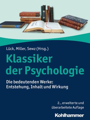 cover image of Klassiker der Psychologie
